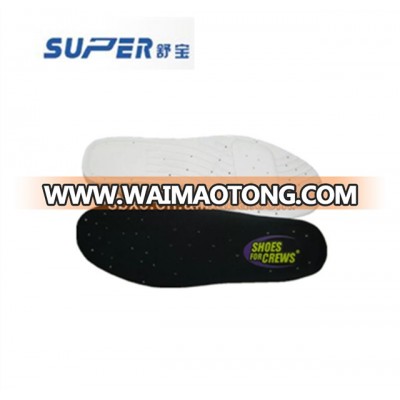 2013 Newest Solid Color Pu working shoe insole