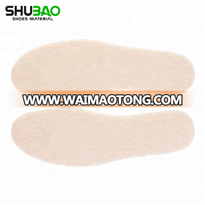 Genuine wool warm antibacterial shoes insole